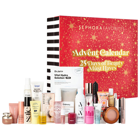 *PRE-ORDER* 25 Days of Beauty Must Haves Advent Calendar; Sephora Favorites
