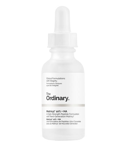 Matrixyl 10% + HA; The Ordinary