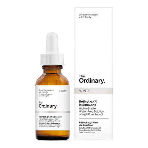 Retinol 0.5% in Squalane; The Ordinary